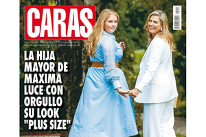 El escándalo "plus size" de Caras con Máxima Zorreguieta y su hija Amalia