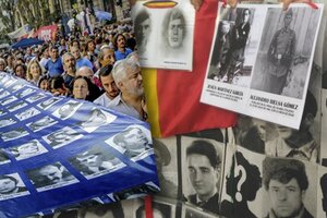 El recuerdo de los desaparecidos de España y Argentina