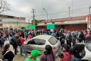 Protesta por alimentos en General Güemes 