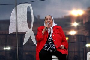 Amenazaron a Hebe de Bonafini: “Para que te calles te vamos a matar” (Fuente: Leandro Teysseire)