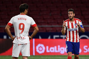 Liga de España: goleó Atlético Madrid y no se despega del podio (Fuente: AFP)
