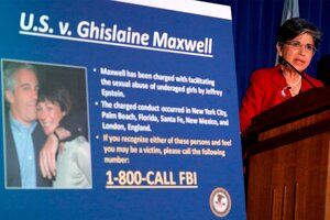 El FBI detuvo a la expareja de Jeffrey Epstein por la trama de abuso de menores  (Fuente: EFE)
