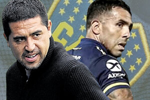 Riquelme lo llamó y Tevez seguirá en Boca (Fuente: Télam)