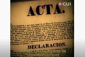 "Juñuy Qellqa", el Acta de la Independencia leída en quechua