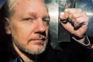 Más de 40 organizaciones pidieron la liberación inmediata de Julian Assange (Fuente: AFP)