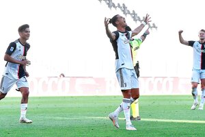 Serie A de Italia: otro tanto de Dybala en la goleada de Juventus (Fuente: AFP)