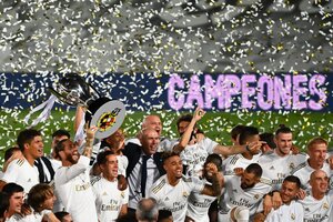 Real Madrid es el nuevo campeón en España (Fuente: AFP)