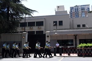 China cerró el consulado de Estados Unidos en Chengdu  (Fuente: AFP)