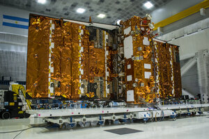 El satélite argentino Saocom 1B se lanzará el domingo