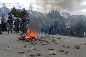 Un violento "banderazo patriótico"