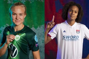 La Champions League femenina se define entre Wolfsburgo y Lyon (Fuente: AFP)