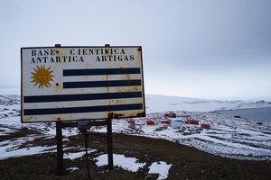 Un terremoto sacudió la Antártida y todas las bases se encuentran en alerta (Fuente: Presidencia Uruguay)