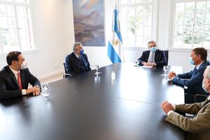 Alberto Fernández se reunió con los gobernadores de Jujuy, Mendoza y Corrientes