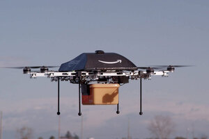 Cómo será el servicio "desde el cielo" de Amazon en Estados Unidos (Fuente: EFE)