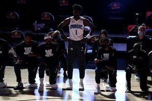 La otra cara del Black Lives Matter en la NBA (Fuente: AFP)