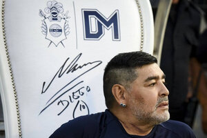 Maradona celebró en sus redes el acuerdo con los bonistas