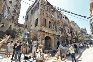 Testimonios desde Beirut: "nunca vi algo de esta magnitud" (Fuente: EFE)