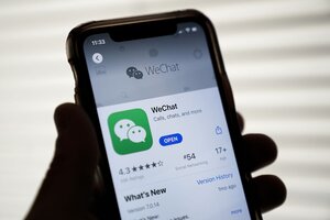 ¿Qué es WeChat? La 'app' multitareas vetada por Trump (Fuente: AFP)