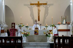 San Cayetano: la Iglesia católica pidió por los niños pobres y los trabajadores