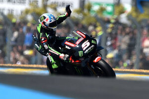 MotoGP: Zarco desplazó a Quartararo de la pole en Brno   (Fuente: AFP)