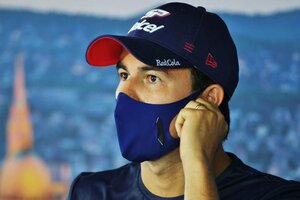 Checo Pérez se curó de coronavirus y regresa a la F1 (Fuente: AFP)