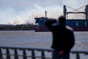 Incendios en el Delta del Paraná: crecen las consultas por enfermedades respiratorias (Fuente: EFE)