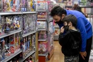 Día del Niño: se vendieron más juguetes que en 2019 (Fuente: Télam)