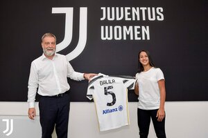 Dalila Ippolito fue presentada como jugadora de Juventus (Fuente: Juventus Woman)