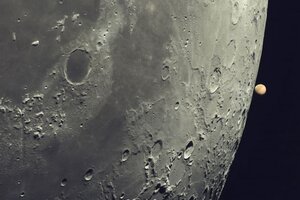 La increíble imagen de la luna que captó un argentino y la NASA eligió como la foto astronómica