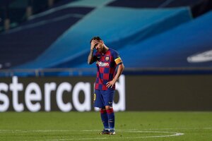 Messi se reunió con Koeman y su futuro en Barcelona está en duda (Fuente: AFP)
