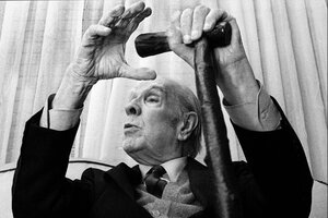 A 121 años del nacimiento de Jorge Luis Borges (Fuente: Télam)