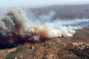 El 95 por ciento de los incendios forestales en el país se desataron por la acción humana (Fuente: Télam)