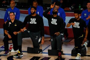 Boicot en la NBA: "A la mierda con esto, exigimos un cambio" (Fuente: AFP)