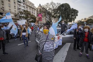 La sobreimpresión del discurso opositor (Fuente: Kala Moreno Parra)