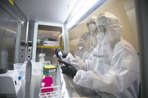 La Universidad de Hurlingham reacondicionó su laboratorio para detectar casos de coronavirus  (Fuente: Gentileza UNAHUR)