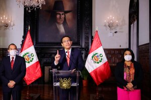 El Congreso peruano habilitó el juicio político contra Martín Vizcarra  (Fuente: EFE)