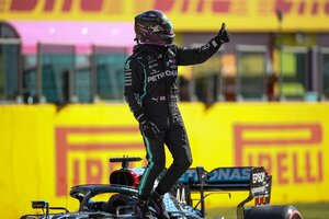 Fórmula 1: Hamilton fue el más veloz y el domingo largará primero (Fuente: AFP)