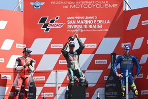 Franco Morbidelli ganó su primera carrera de MotoGP  