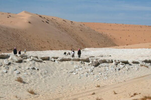 Hallan en Arabia evidencia de presencia humana hace 120 mil años
