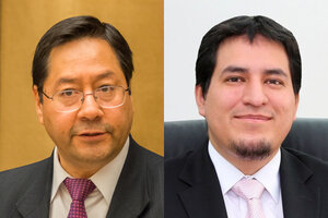 Luis Arce y Andrés Arauz denunciaron el lawfare en Bolivia y Ecuador