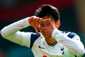 Premier League: Tottenham goleó con un poker del coreano Son  (Fuente: EFE)