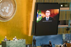 Bolsonaro ejerce su negacionismo en la ONU (Fuente: EFE)