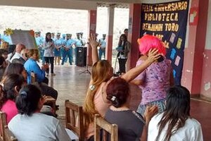 Protesta en el penal de mujeres de Villa Las Rosas