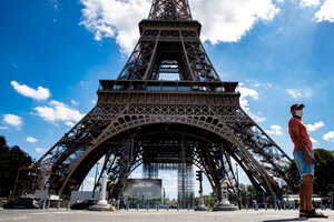 Evacuaron la Torre Eiffel por una amenaza de bomba (Fuente: EFE)