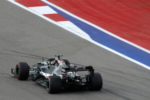 Hamilton fue penalizado y no logró igualar el récord de Schumacher (Fuente: AFP)