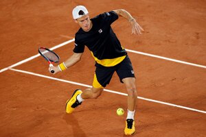 Roland Garros: Schwartzman debutó con un sólido triunfo (Fuente: AFP)