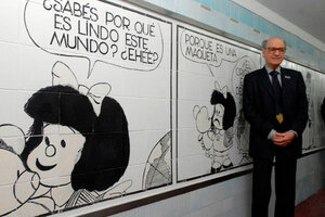 Mafalda y la violencia argentina  (Fuente: Télam)