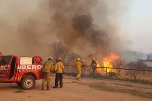 Incendios: once provincias tienen focos activos en el país (Fuente: NA)