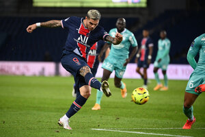 Paris Saint-Germain obtuvo su cuarto éxito consecutivo en Francia (Fuente: AFP)