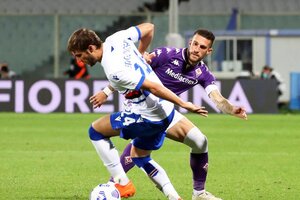 Serie A de Italia: sin Pezzella, Fiorentina cayó ante Sampdoria (Fuente: EFE)